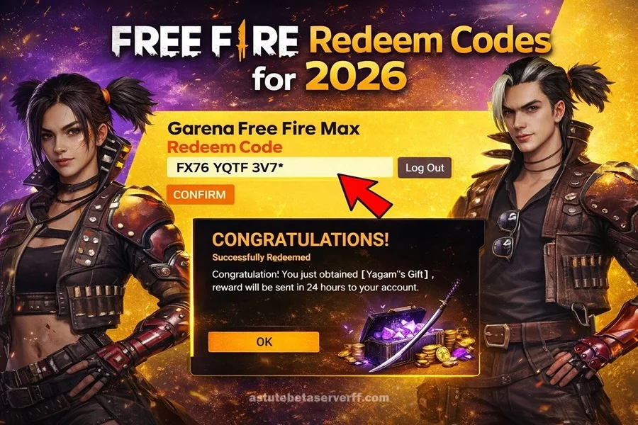 Free Fire Redeem Codes
